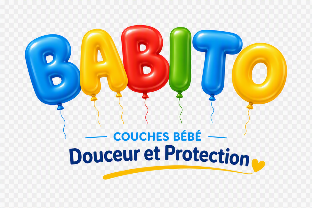 Babito baby care brand logo representing Amalthe's baby diaper and infant care product portfolio.